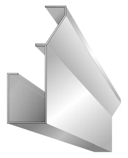 4" Angle Crown