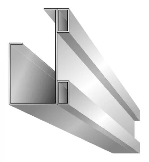 1" x 2" Double Step