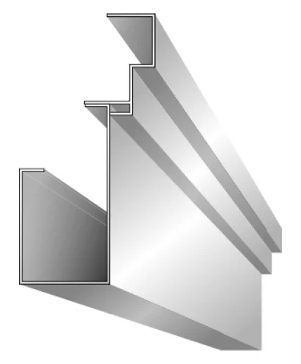 4" Step Crown