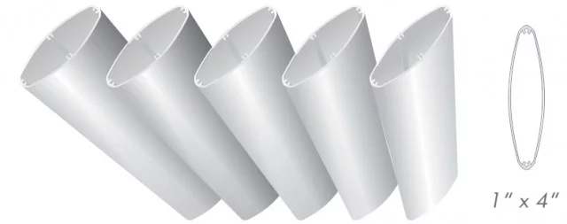 Air Foil Blade 1" x 4"