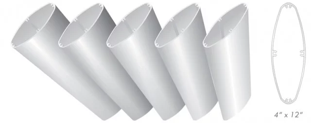 Air Foil Blade 4" x 12"