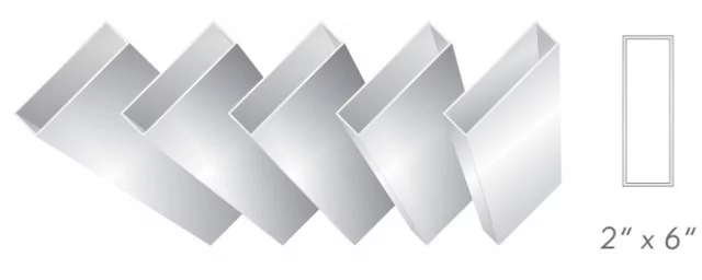 Rectangular Tube 2" x 6"